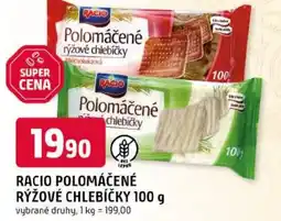 Trefa Racio polomáčené rýžové chlebíčky nabídka