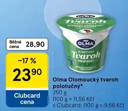 Tesco Olma Olomoucký tvaroh nabídka