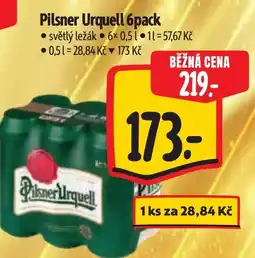 Albert Pilsner Urquell nabídka