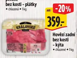 Albert Královské hovězí zadní bez kosti - kýta nabídka