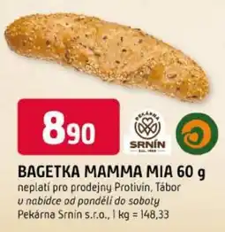 Trefa Mamma Mia bagetka nabídka