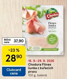 Tesco Chodura fitnes šunka z kuřecích prsou nabídka