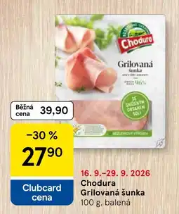 Tesco Chodura grilovaná šunka nabídka