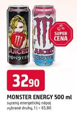 Trefa Monster Energy nabídka