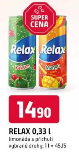 Trefa Relax limonáda s příchutí nabídka