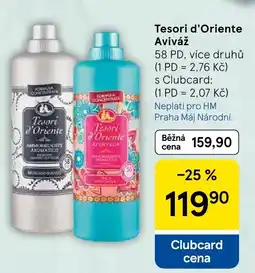 Tesco Tesori d'Oriente Aviváž nabídka