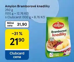 Tesco Amylon bramborové knedlíky nabídka