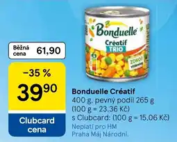 Tesco Bonduelle Créatif nabídka