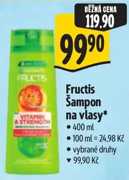 Albert Fructis Šampon na vlasy nabídka