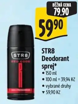 Albert Str8 deodorant sprej nabídka