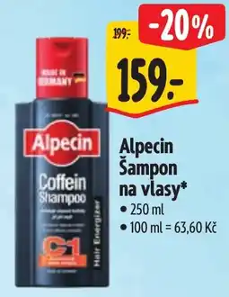 Albert Alpecin Šampon na vlasy nabídka
