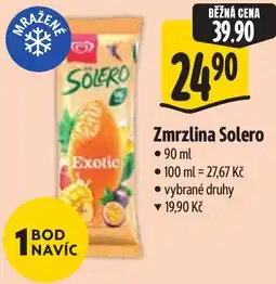 Albert Solero Zmrzlina nabídka