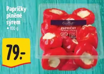 Albert Papričky plněné sýrem nabídka