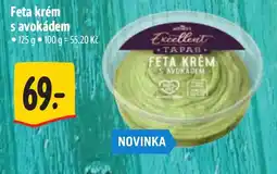 Albert Excellent feta krém s avokádem nabídka