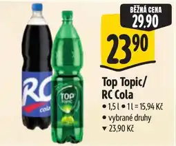 Albert Top Topic/RC Cola nabídka