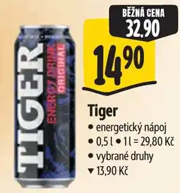 Albert Tiger energetický nápoj nabídka