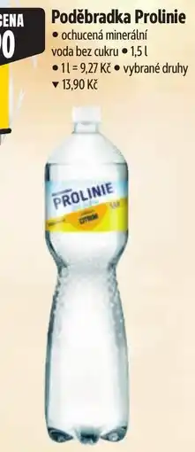 Albert Prolinie ochucená minerální voda bez cukru nabídka
