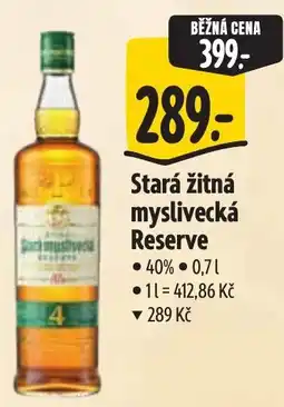 Albert Stará žitná myslivecká Reserve nabídka