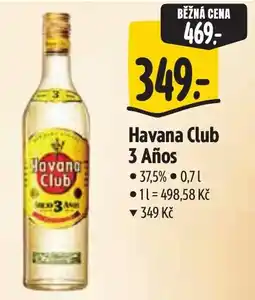 Albert Havana Club 3 Años nabídka