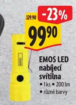 Albert Emos led nabíjecí svítilna nabídka