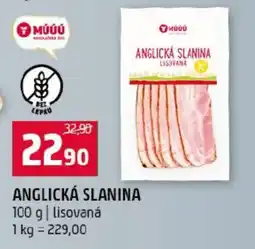 Terno Múú anglická slanina nabídka