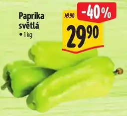 Albert Paprika světlá nabídka