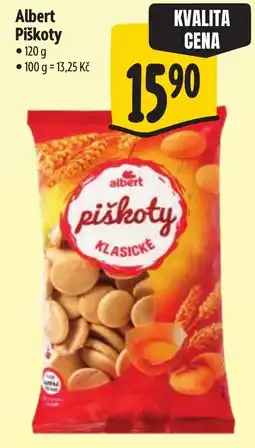 Albert Albert piškoty klasické nabídka