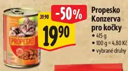 Albert Propesko konzerva pro kočky nabídka