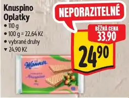 Albert Manner Knuspino Oplatky nabídka