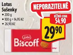 Albert Lotus Sušenky nabídka