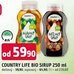 Trefa Country Life Bio Sirup nabídka