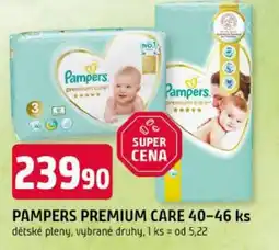 Trefa Pampers premium care nabídka