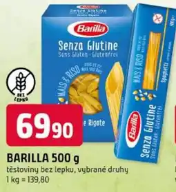 Trefa Barilla těstoviny bez lepku nabídka
