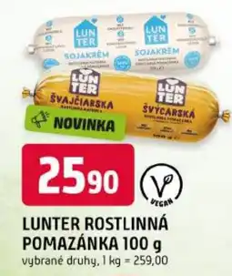 Trefa Lunter rostlinná pomazánka nabídka