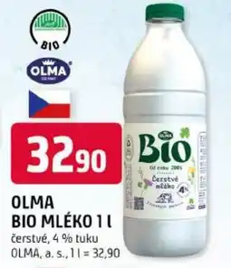 Trefa Olma bio mléko nabídka