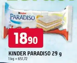 Trefa Kinder paradiso nabídka