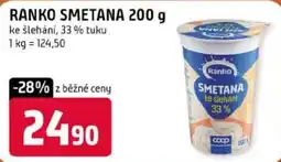Trefa Ranko smetana ke šlehání nabídka