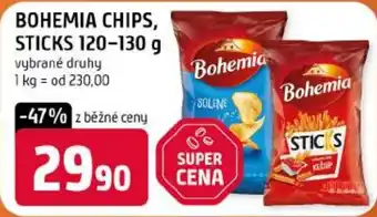 Bohemia chips, sticks