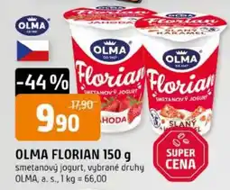 Trefa Olma florían smetanový jogurt nabídka
