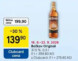 Tesco Božkov Originál nabídka