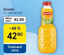 Tesco Granini nabídka