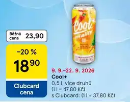 Tesco Cool+ nabídka