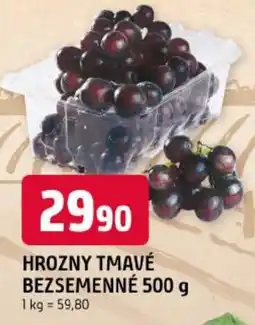 Trefa Hrozny tmavé bezsemenné nabídka