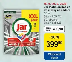 Tesco Jar Platinum Kapsle nabídka
