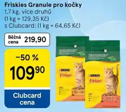 Tesco Friskies Granule pro kočky nabídka