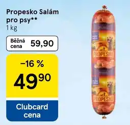Tesco Propesko Salám pro psy nabídka