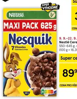 Tesco Nestlé Nesquik nabídka