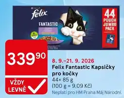 Tesco Felix Fantastic Kapsičky pro kočky nabídka