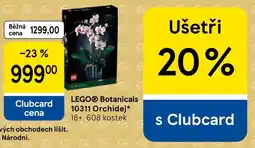 Tesco lego botanicals 10311 orchidej nabídka