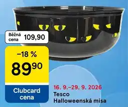 Tesco Tesco halloweenSKá mísa nabídka